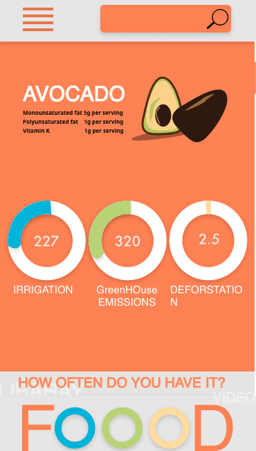 FOOOD- SOCIAL INTERVENTION APP DESIGN gallery image 3